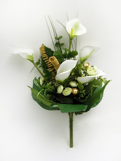 Mixed Bush (Calla Lily) White 