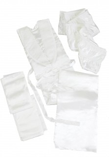 Female White Gown + 9" Frill Set