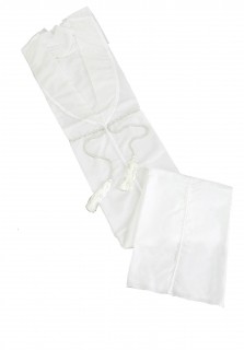 Unisex White Gown (without sleeves)