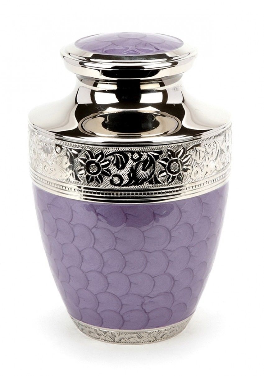 PIMLICO PURPLE CREMATION ASHES URN