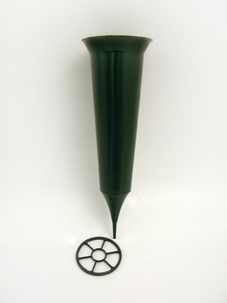Plastic Grave Spike Large Green (248528)