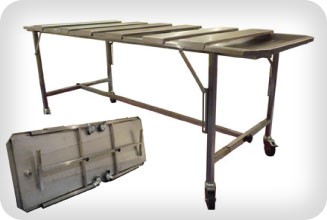 Folding Embalming table