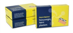 Fabric Plasters Assorted Box of 120 