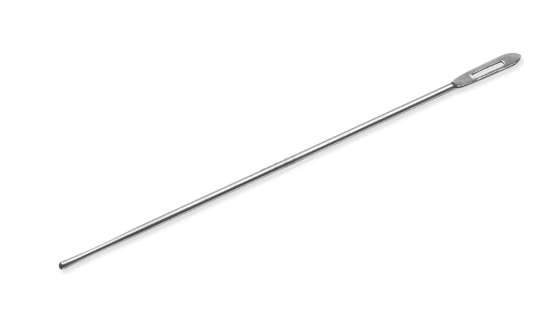 Instrapac Silver Probe with Eye 13cm - 50 Pack
