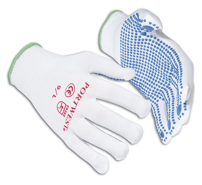 Nylon Polka Dot Glove 
