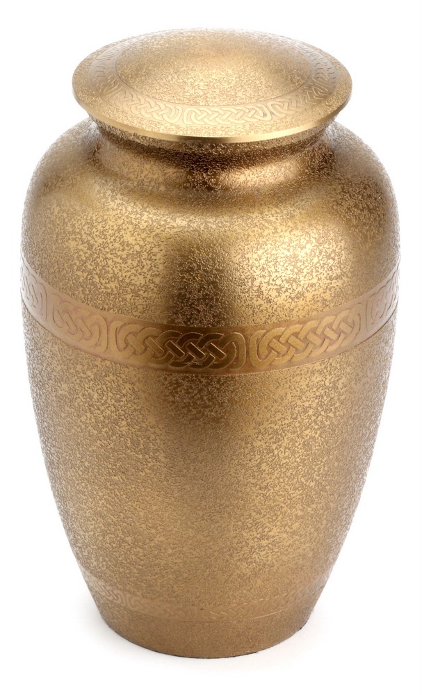 BATH GOLD CREMATION ASHES URN