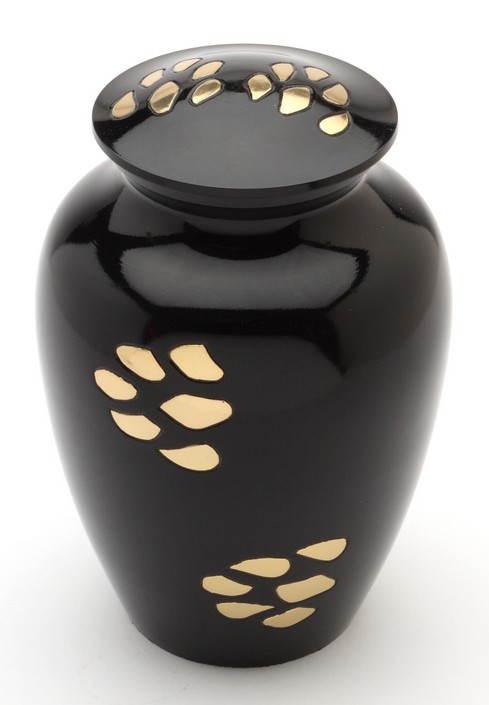 Pet Urn Bedford Black 7'' medium