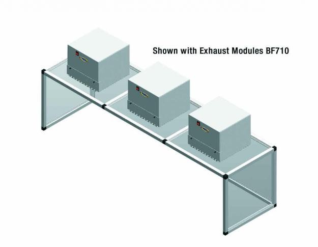 Fume Exhaust Hood 72L x 20H x 20D - BF772