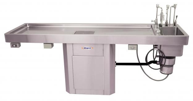 Post Mortem Table - Pedestal Style with Large Sink - CE100