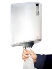 Centre feed hand towel dispenser Standard size