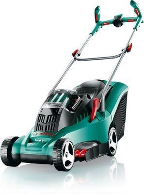 Bosch petrol lawn mower hotsell