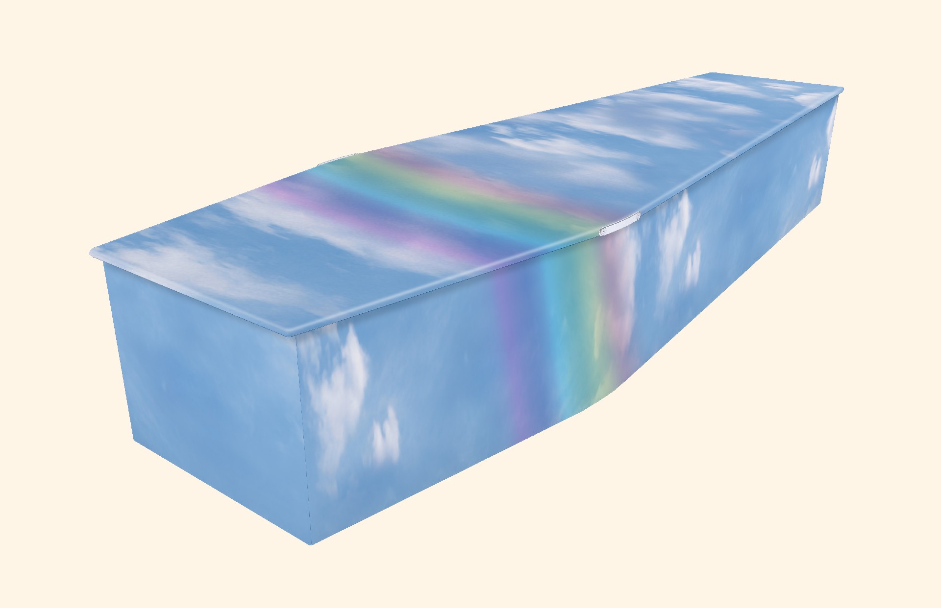 Fluffy Blue Rainbow (AB120b)