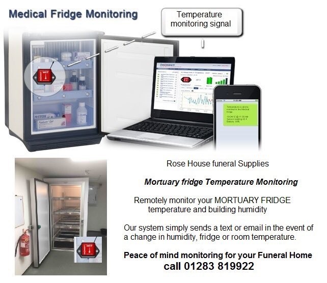mortuary fridge temperature monitoring system 