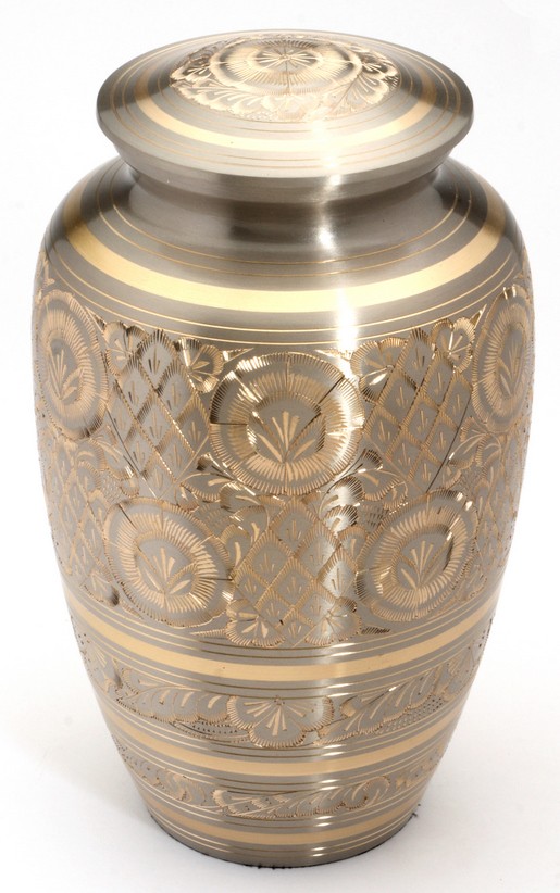 GLOUCESTER PEWTER CREMATION ASHES URN