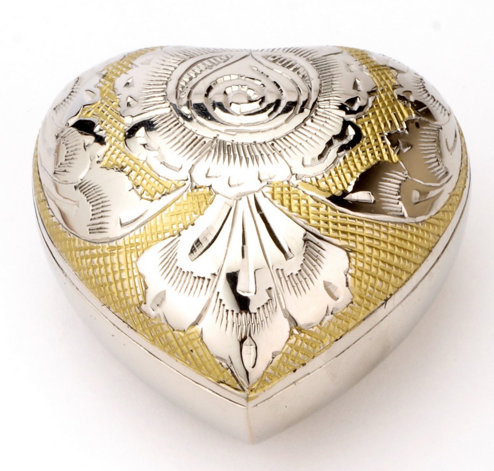 Heart Keepsake (Devon Gold Heart UU410001G) Token Ashes