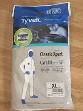 Du Pont Tyvek Paper Suit XL