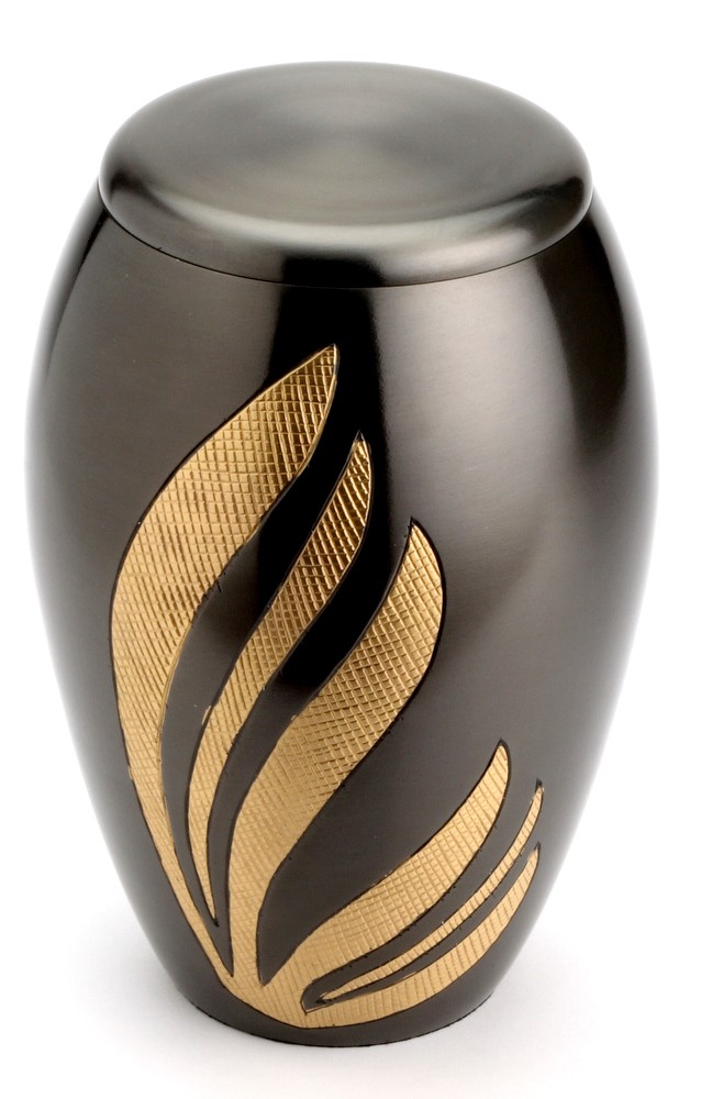 NEWBURY BLACK CREMATION ASHES URN