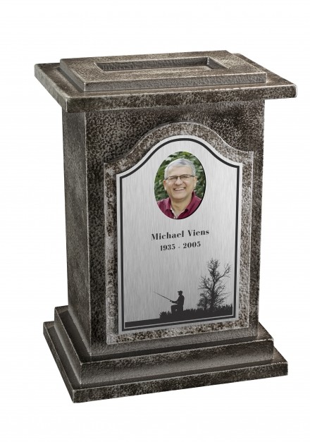 PENRITH ALUMINIUM CREMATION ASHES URN