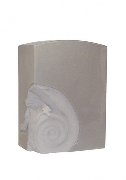 The Hanwell Column Beige Cremation Urn 