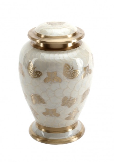 BURFORD PEARL CREMATION ASHES URN