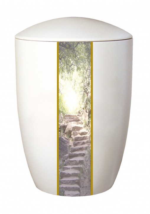 FARLEY IVORY STAIRWAY HEAVEN CREMATION URN