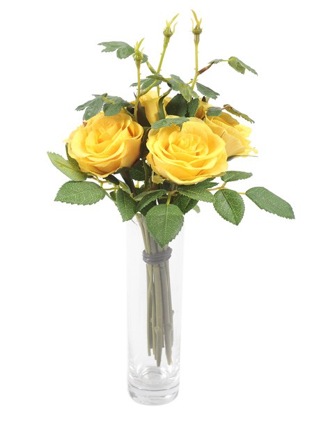 Rose Pippa Bundle Yellow 25cm