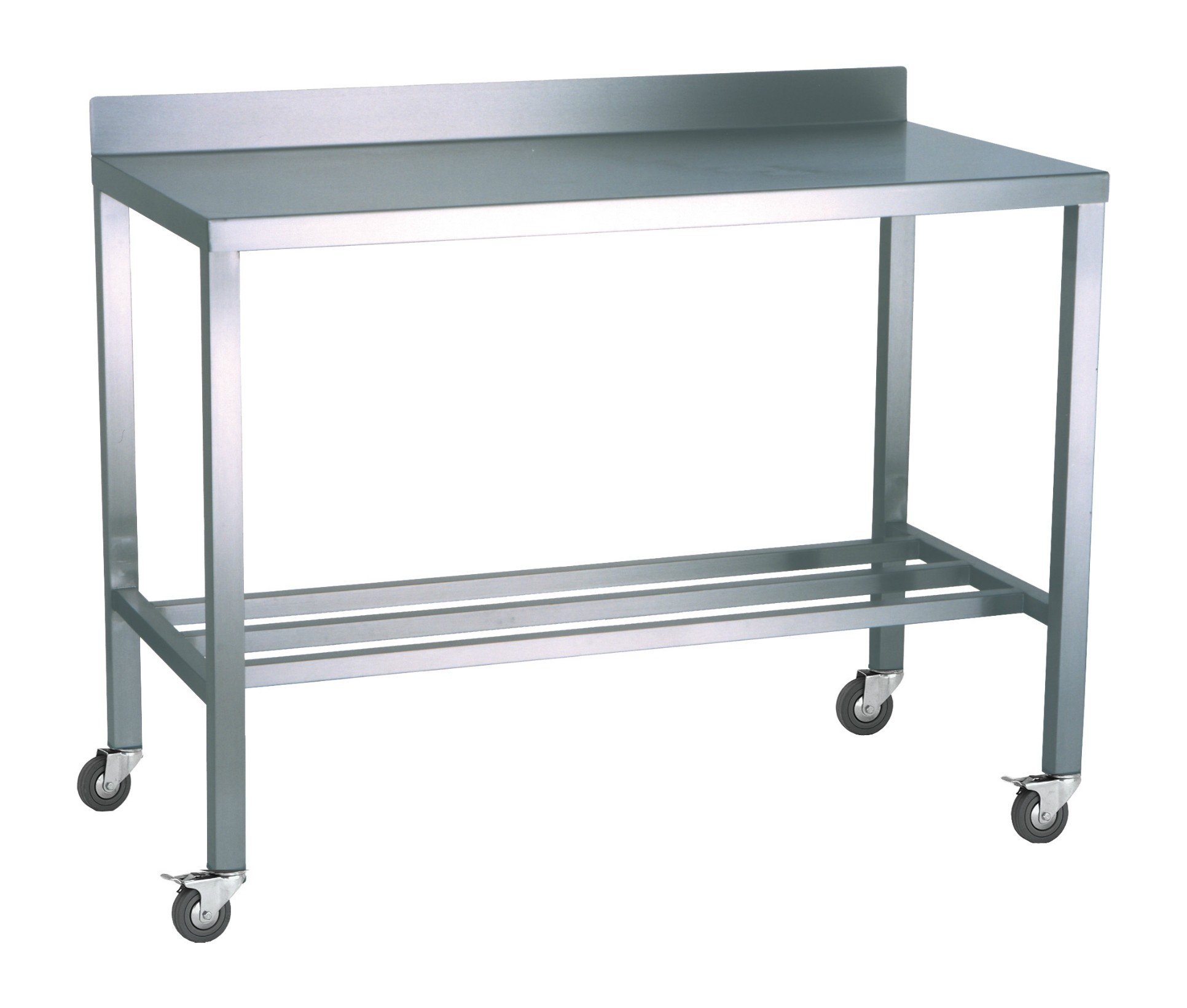 Stainless Steel Trolley with Upstand 1200x750mm