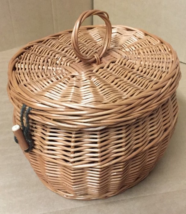 Wicker Ashes Basket 2