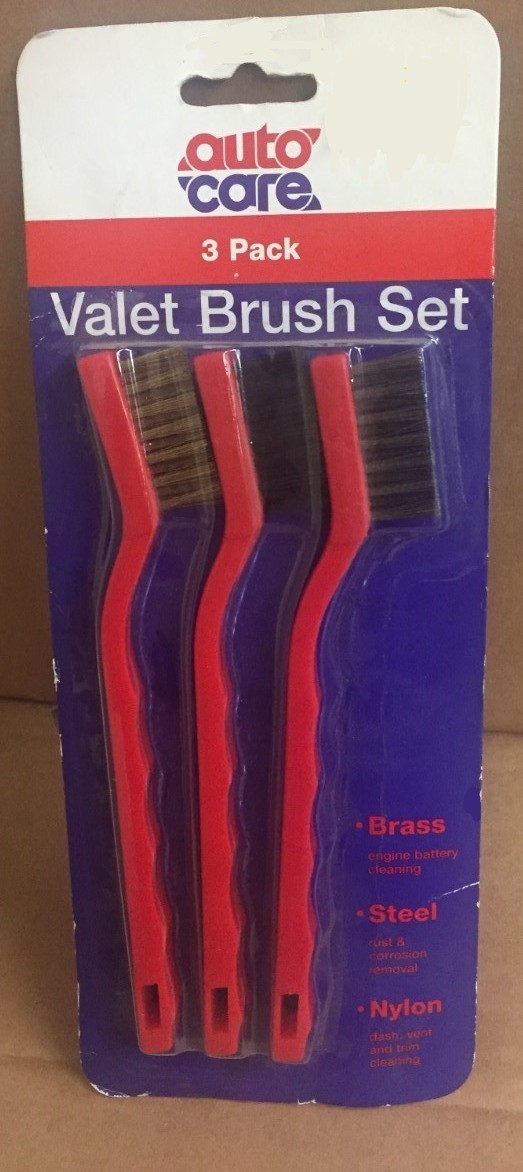 Auto Care Valet Brush Set