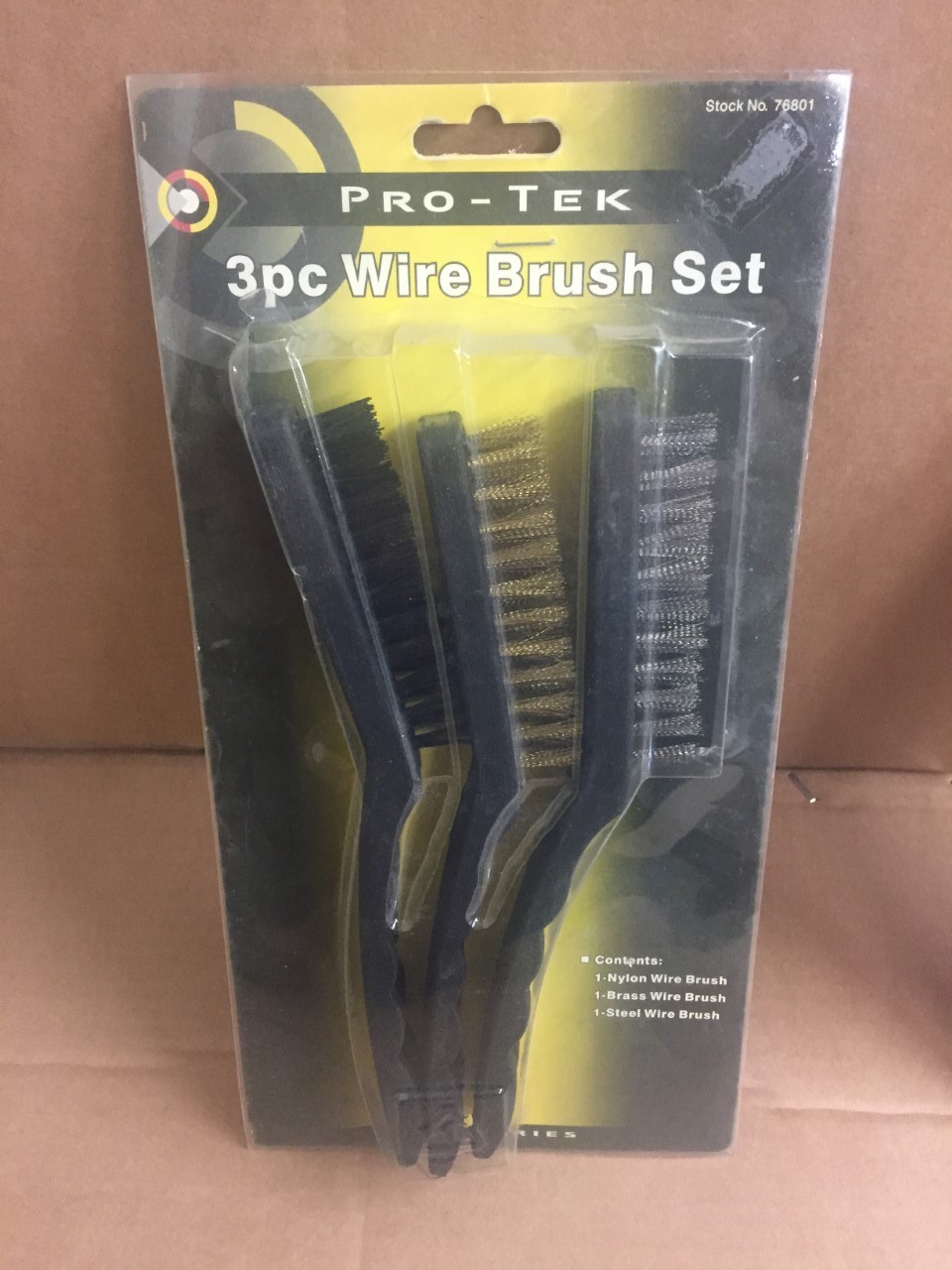 Protek 3 Piece Wire Brush Set