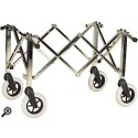 Collapsable stainless steel wheel bier
