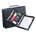 A4 zip around folio with handle
