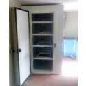 Single door mortuary fridge cabinet