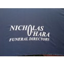Black Funeral umbrellas