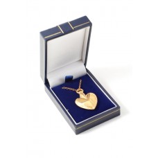 Gold plated over sterling silver heart