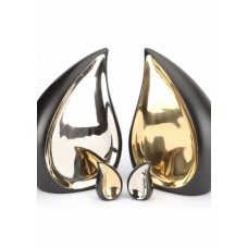 TRURO BRASS CREMATION ASHES URN DOUBLE