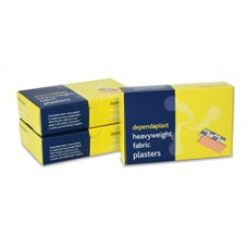 Fabric Plasters Assorted Box of 120 