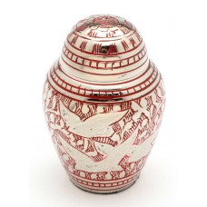 Brass Keepsake 3" (Althorp Red Keepsake UU400014C) Token Ashes