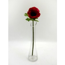 Anemone Stem Red 37cm