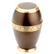 Large Brass Urn 10" (Ascot Brown Adult UU100001B 290 CI)