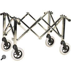 Collapsable stainless steel wheel bier