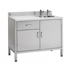 Stainless Steel Storage Cupboard,Drawer& Sink