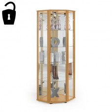 Glass Display cabinet - Beech BS.DCB55 