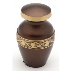 Brass Keepsake 3" (Derby Chocolate Keepsake UU400013A) Token Ashes