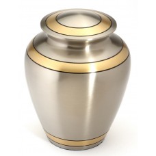 DURHAM PEWTER CREMATION ASHES URN