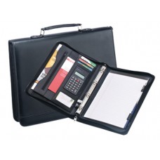 A4 zip around folio with handle