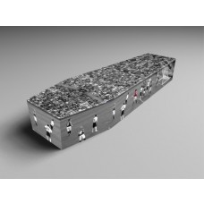 racehorse, football, golf printed coffins