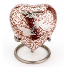 Heart Keepsake (Althorp Red Heart UU410001F) Token Ashes
