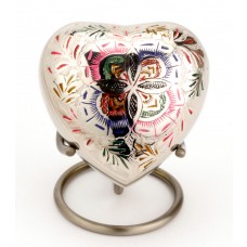 Heart Keepsake (Farnham Flower Heart UU410001H) Token Ashes