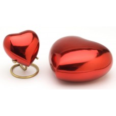 Heart Keepsake (Classic Red Heart UU510002A) Token Ashes - 3 Inches